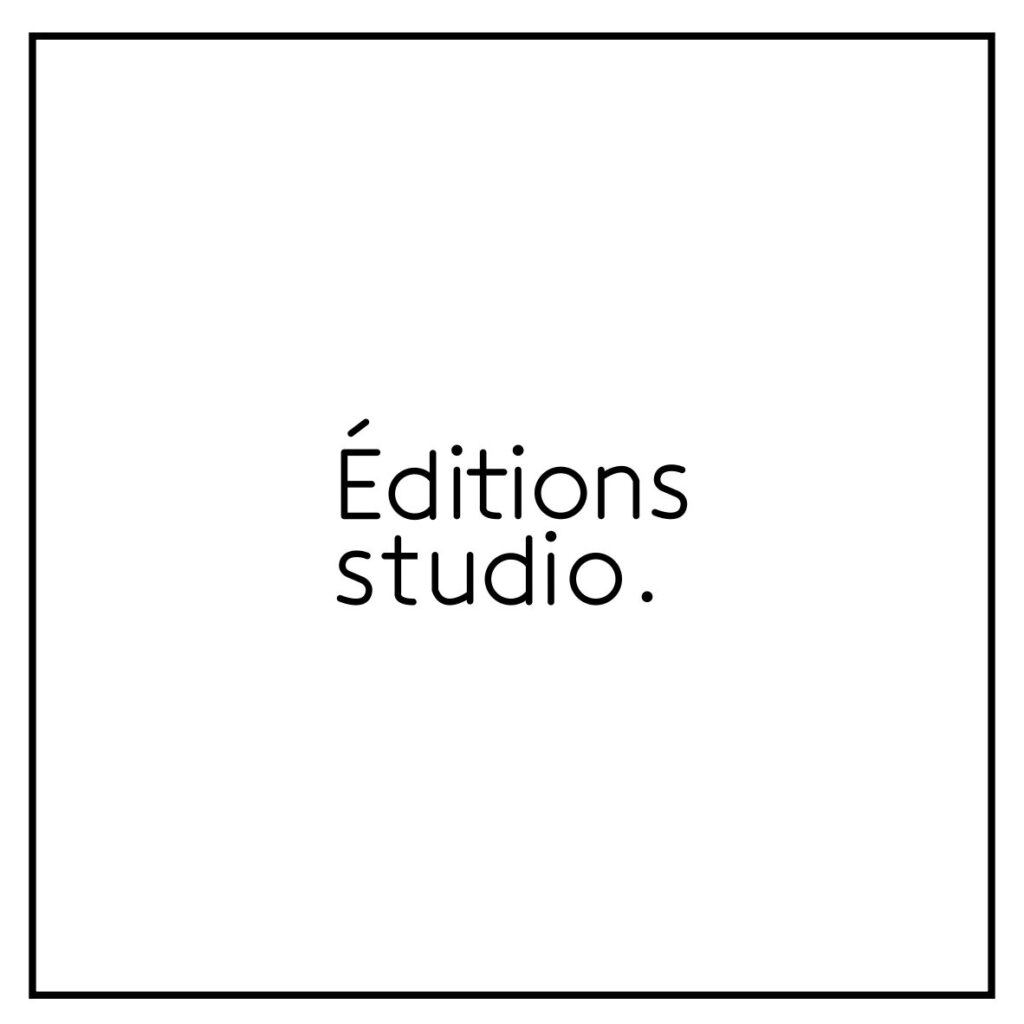 Editions Studio official logo as present on the packaging since the creation of the studio