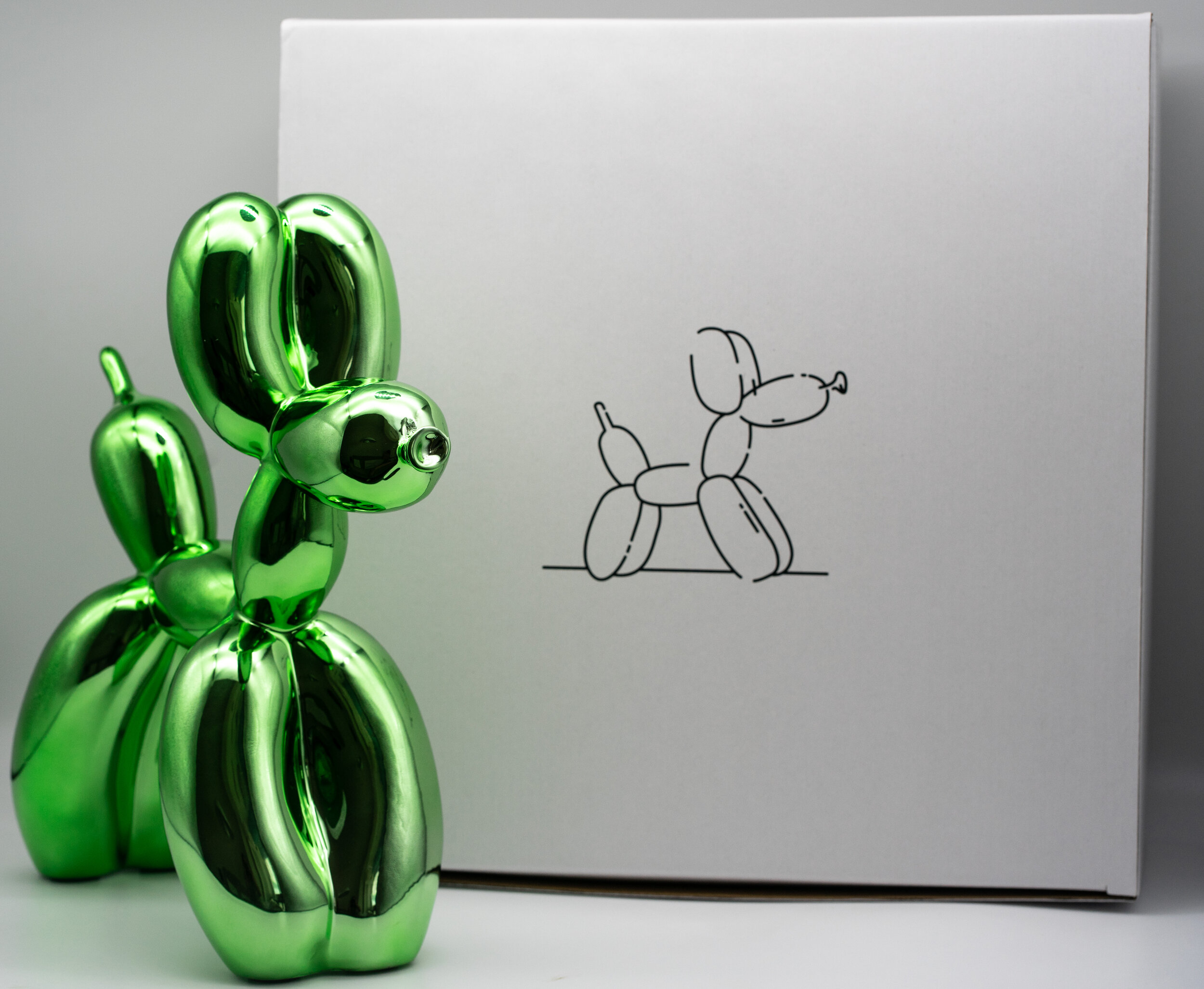 Balloon-Dog-resin-green