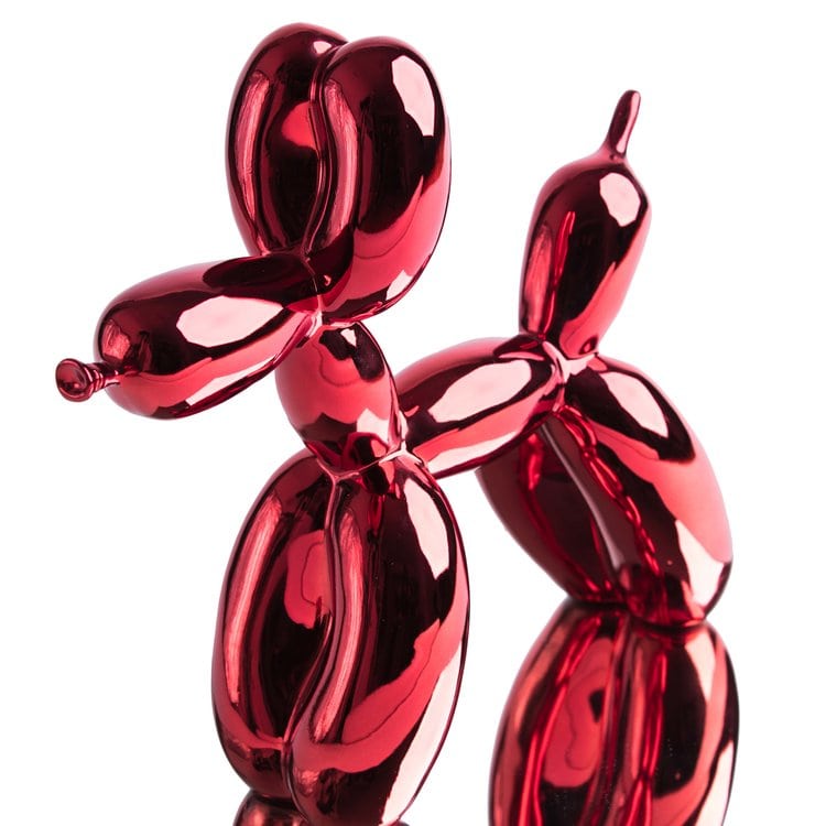 Balloon-Dog-resin-red